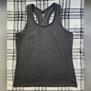 DSG Black Racerback Tank Top